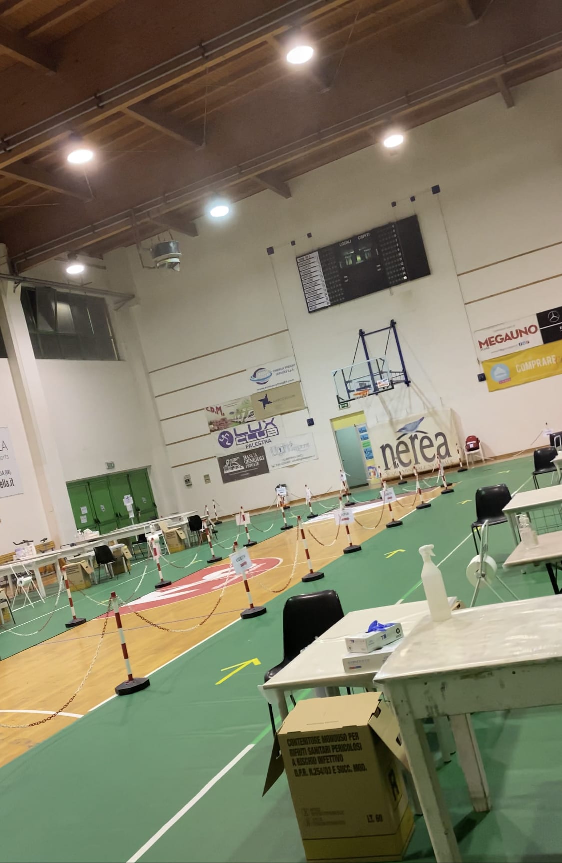 aerazione dopo saturazione ambientale