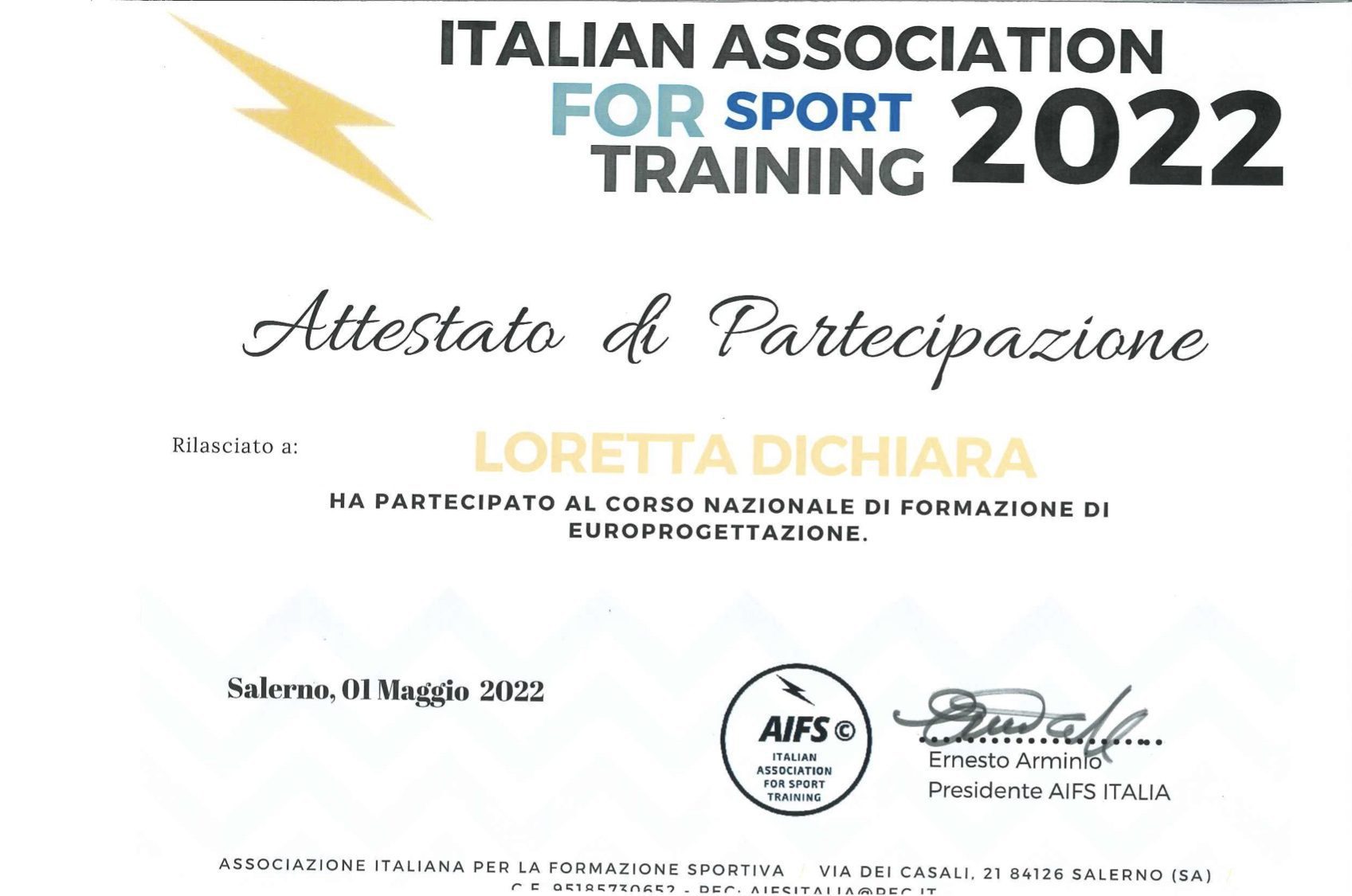 Europrogettazione: Corso nazionale di formazione