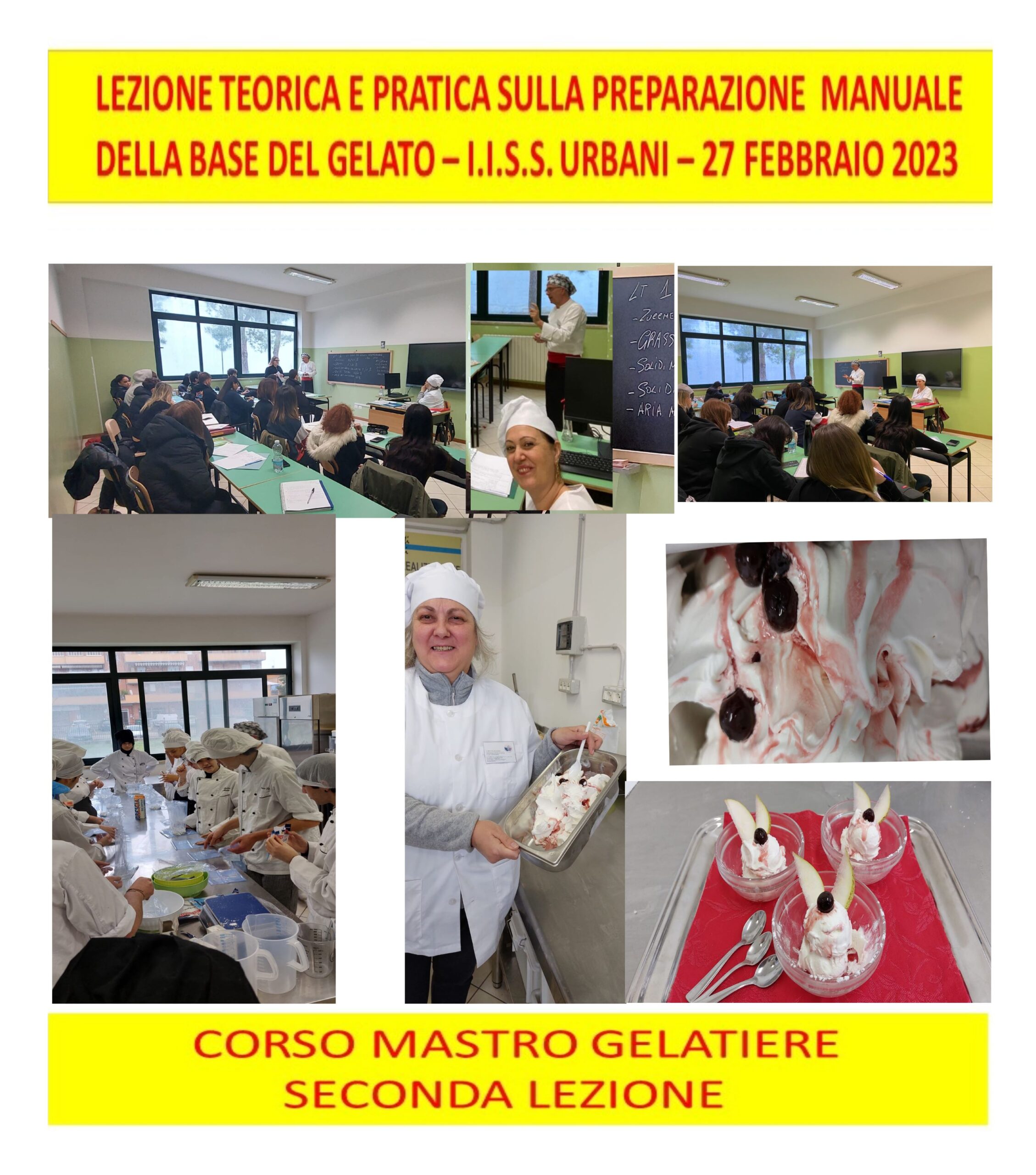 Corso Mastro Gelatiere 2^ lezione